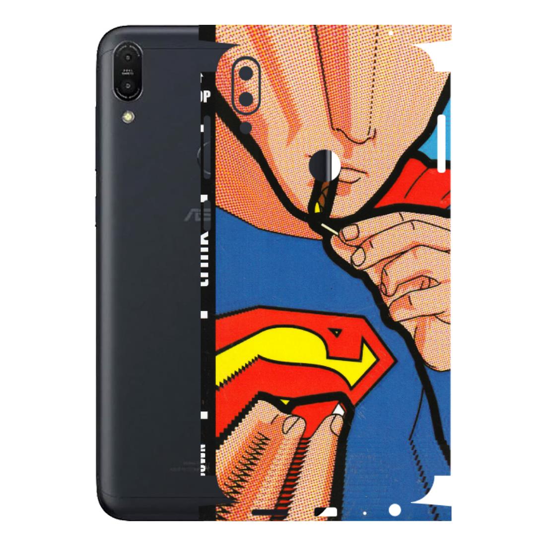 ASUS Phone Skins (All Models) - Superman Sutta - 3D Embossed Finish (L-130) Asus ZENFONE MAX PRO (M1)
