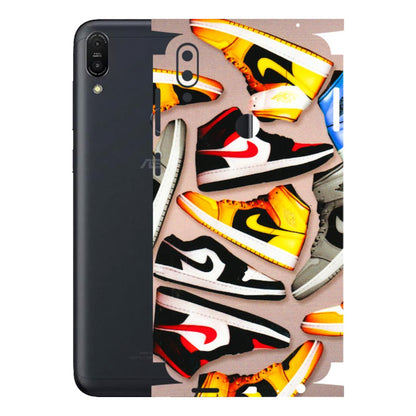 ASUS Phone Skins (All Models) - Sneaker Lover - 3D Embossed Finish (L-135) Asus ZENFONE MAX PRO (M1)
