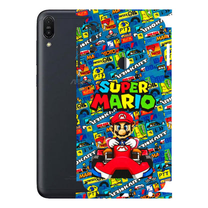 ASUS Phone Skins (All Models) - Super Mario Kart - 3D Embossed Finish (L-140) Asus ZENFONE MAX PRO (M1)