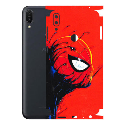ASUS Phone Skins (All Models) - Spiderman Face Venom - 3D Embossed Finish (L-165) Asus ZENFONE MAX PRO (M1)