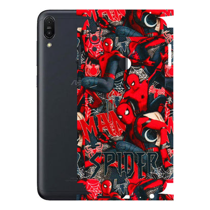 ASUS Phone Skins (All Models) - SpiderMan Cool - 3D Embossed Finish (L-188) Asus ZENFONE MAX PRO (M1)