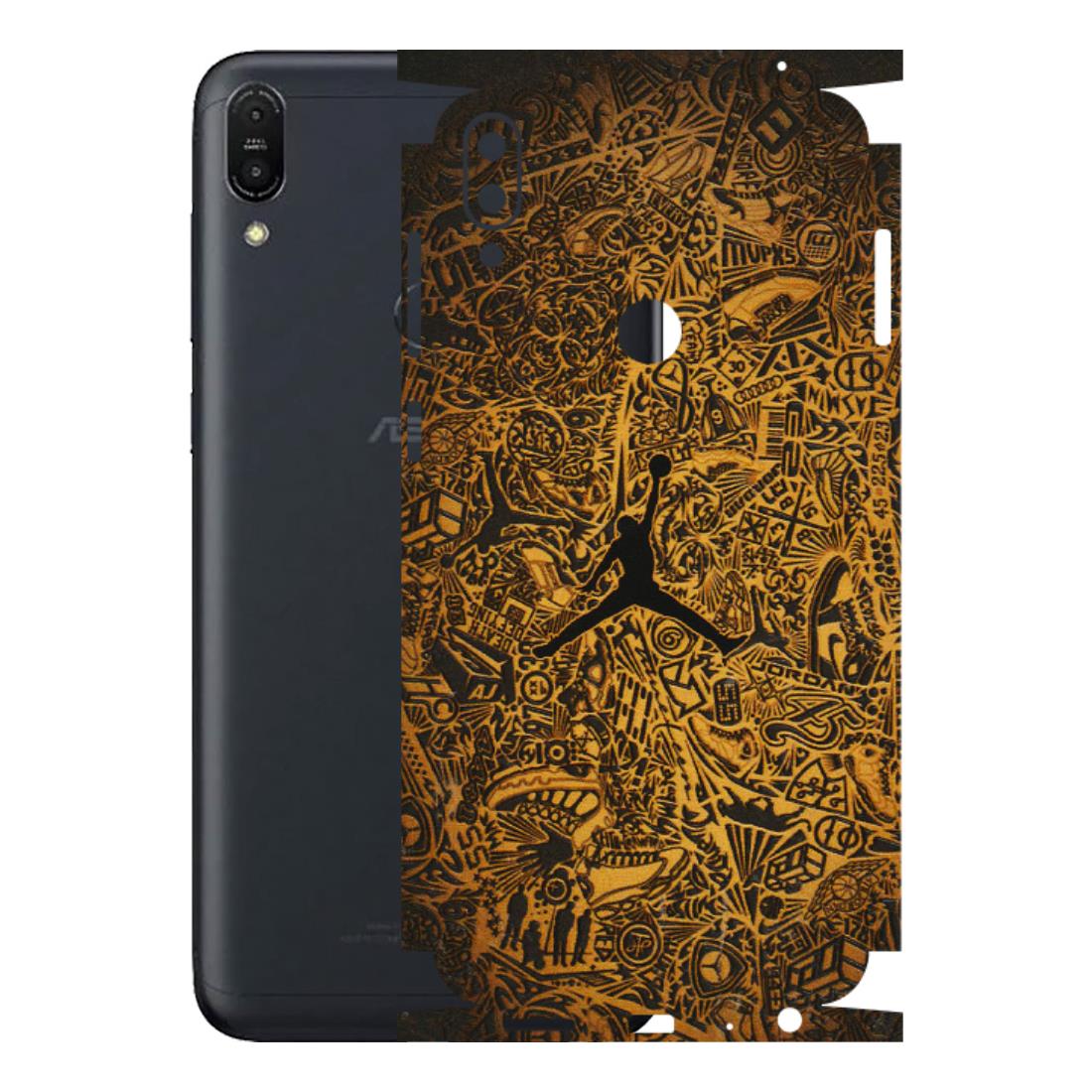 ASUS Phone Skins (All Models) - Premium Gold Basketball Player - 3D Embossed Finish (L-236) Asus ZENFONE MAX PRO (M1)