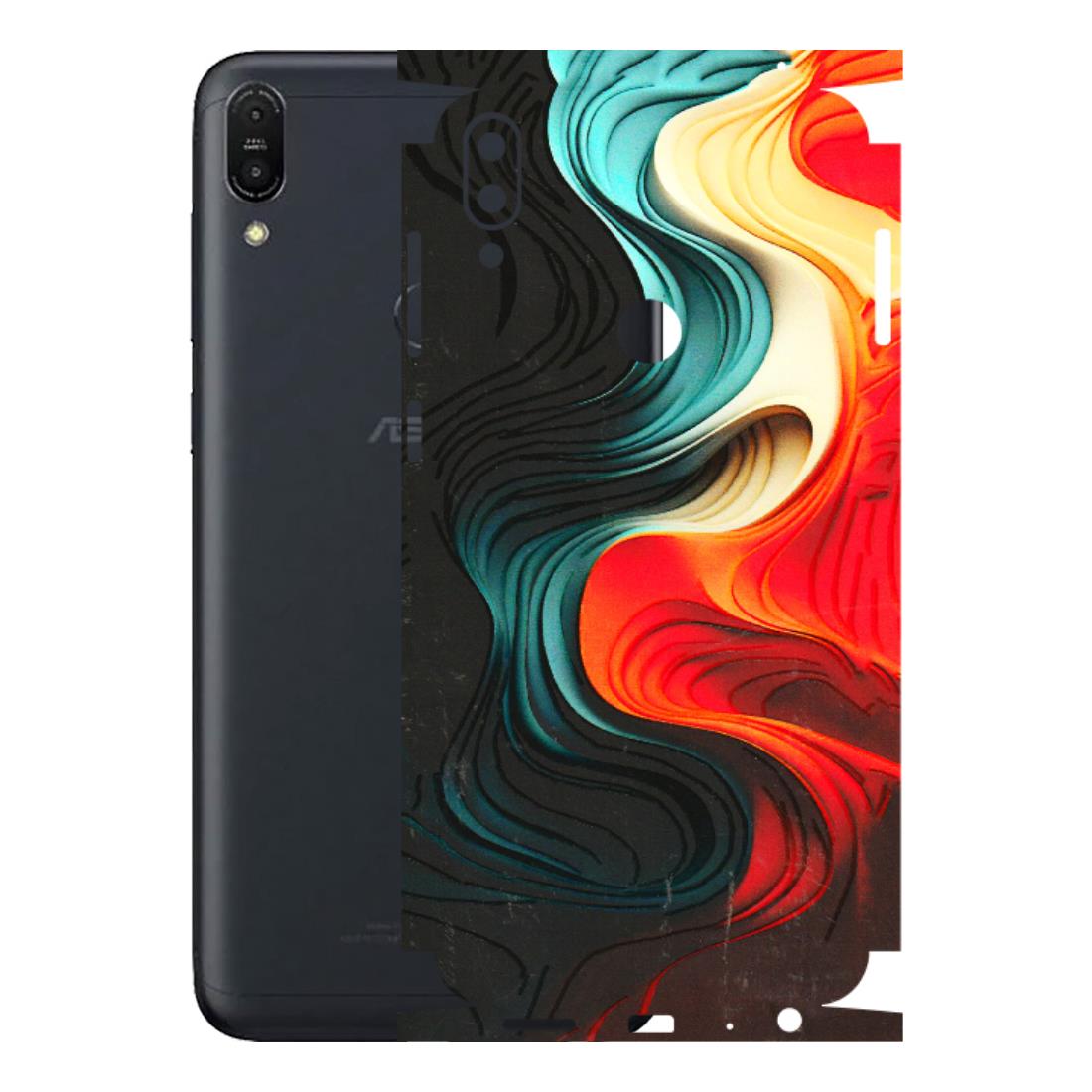 ASUS Phone Skins (All Models) - The Silky Swirl - 3D Embossed Finish (L-240) Asus ZENFONE MAX PRO (M1)