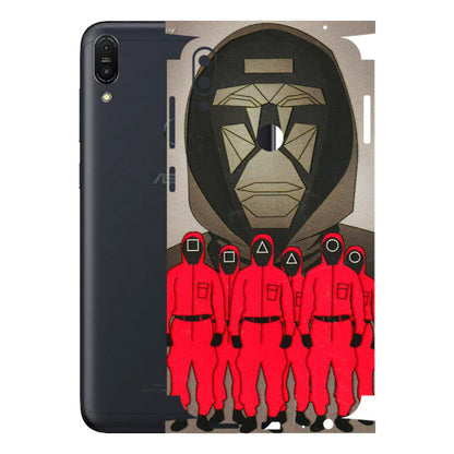 ASUS Phone Skins (All Models) - Squid Game Hero - 3D Embossed Finish (L-245) Asus ZENFONE MAX PRO (M1)
