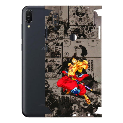 ASUS Phone Skins (All Models) - One Piece Rocket Punch Manga - 3D Embossed Finish (L-25) Asus ZENFONE MAX PRO (M1)