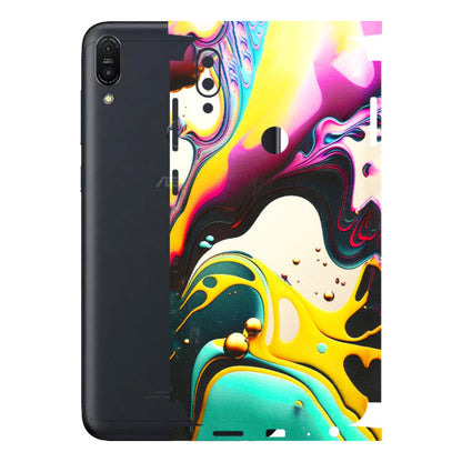 ASUS Phone Skins (All Models) - Multicolor Abstract pattern - 3D Embossed Finish (L-254) Asus ZENFONE MAX PRO (M1)