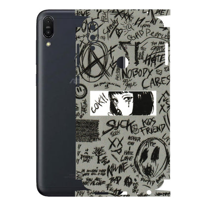 ASUS Phone Skins (All Models) - Never Have Love Anime - 3D Embossed Finish (L-260) Asus ZENFONE MAX PRO (M1)