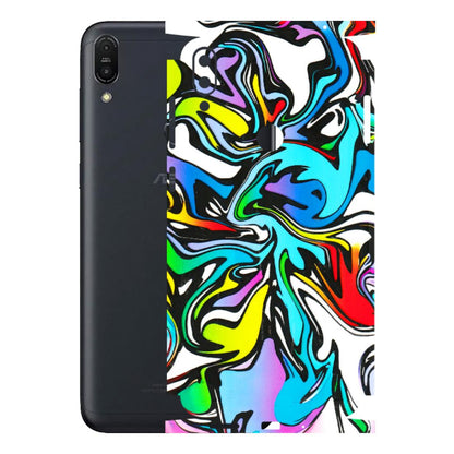 ASUS Phone Skins (All Models) - Abstract Colour Paints - 3D Embossed Finish (L-271) Asus ZENFONE MAX PRO (M1)