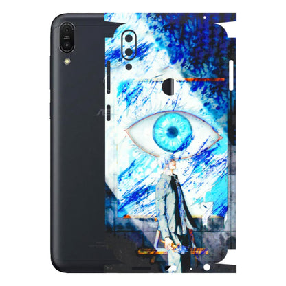ASUS Phone Skins (All Models) - Anime Sea Blue Eye - 3D Embossed Finish (L-318) Asus ZENFONE MAX PRO (M1)