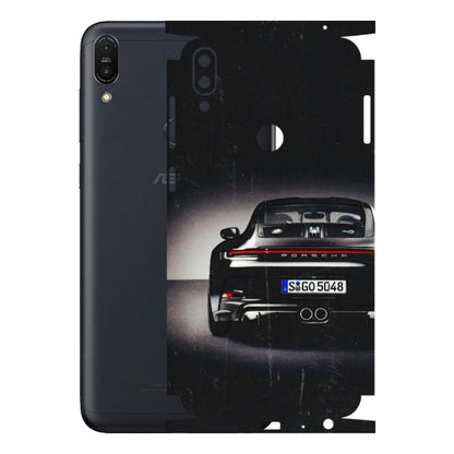 ASUS Phone Skins (All Models) - New Black Porsche GT3 - 3D Embossed Finish (L-327) Asus ZENFONE MAX PRO (M1)