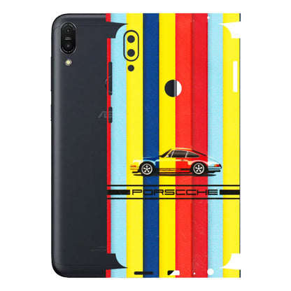 ASUS Phone Skins (All Models) - Multicolour Porche - 3D Embossed Finish (L-39) Asus ZENFONE MAX PRO (M1)