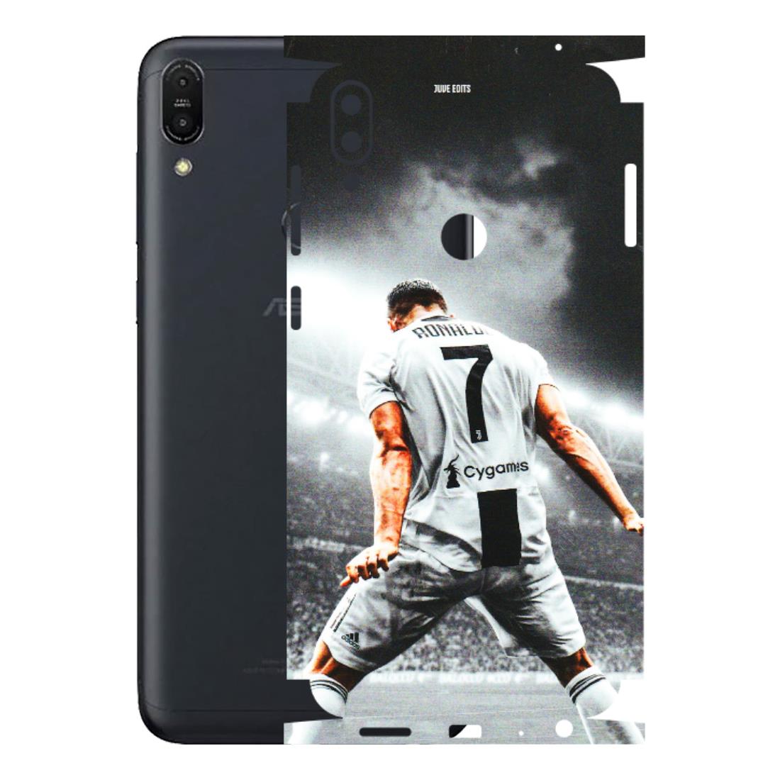 ASUS Phone Skins (All Models) - Ronaldo CR7 Crazy - 3D Embossed Finish (L-44) Asus ZENFONE MAX PRO (M1)