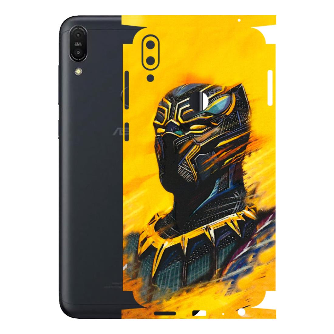 ASUS Phone Skins (All Models) - Yellow Panther - 3D Embossed Finish (L-54) Asus ZENFONE MAX PRO (M1)