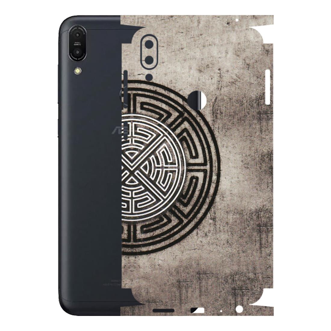 ASUS Phone Skins (All Models) - Mysterious Circular Design - 3D Embossed Finish (L-63) Asus ZENFONE MAX PRO (M1)