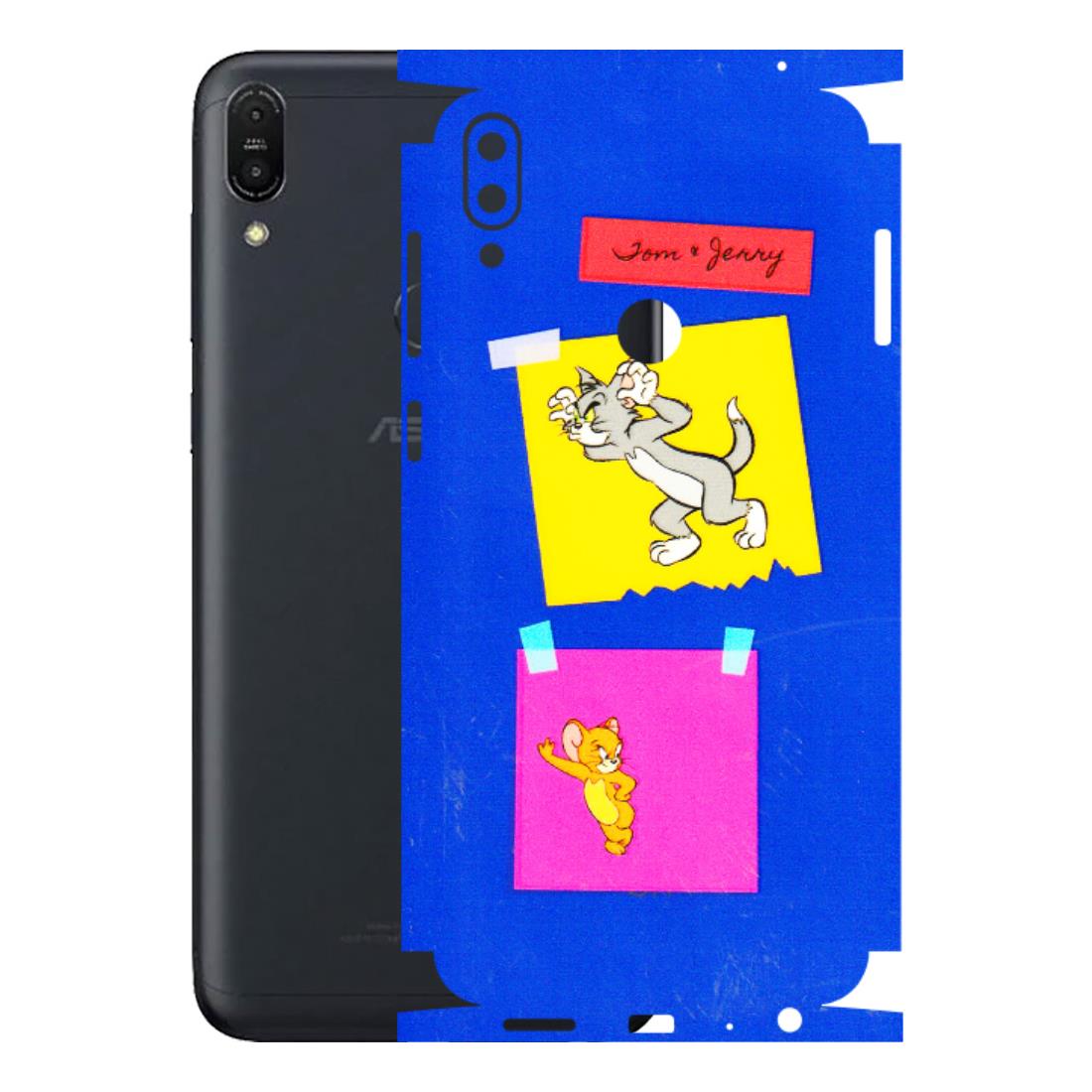 ASUS Phone Skins (All Models) - Tom N Jerry Sticky Notes - 3D Embossed Finish (L-88) Asus ZENFONE MAX PRO (M1)