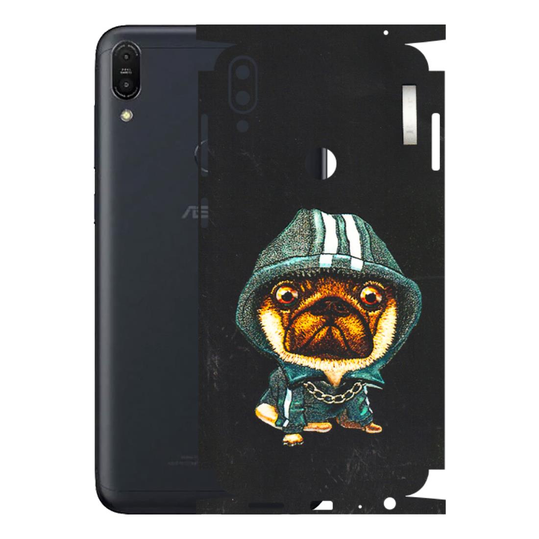 ASUS Phone Skins (All Models) - Puppy N Hoodie - 3D Embossed Finish (L-90) Asus ZENFONE MAX PRO (M1)