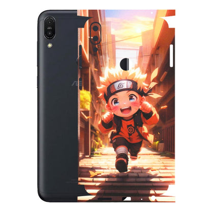 ASUS Phone Skins (All Models) - Naruto Cute Toon Running - Matte Finish (M-04) Asus ZENFONE MAX PRO (M1)