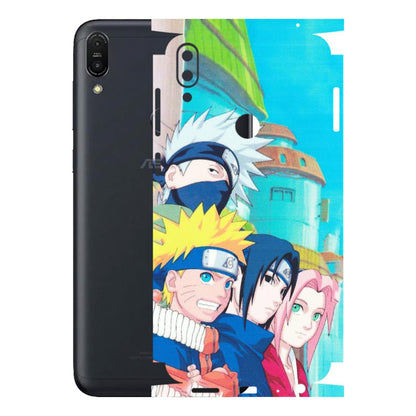 ASUS Phone Skins (All Models) - Team Minato And Kakashi - Matte Finish (M-101) Asus ZENFONE MAX PRO (M1)