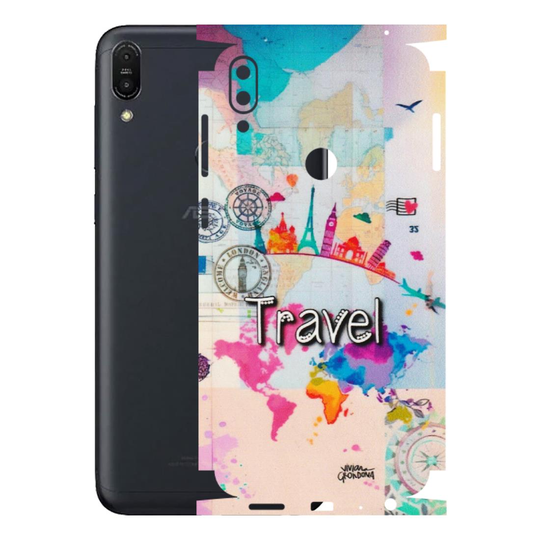 ASUS Phone Skins (All Models) - Travel The Wonders - Matte Finish (M-108) Asus ZENFONE MAX PRO (M1)