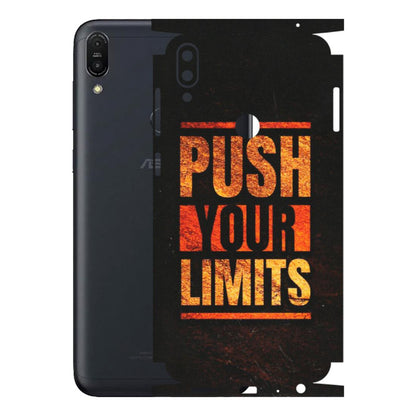 ASUS Phone Skins (All Models) - Push Your Limits - Matte Finish (M-118) Asus ZENFONE MAX PRO (M1)