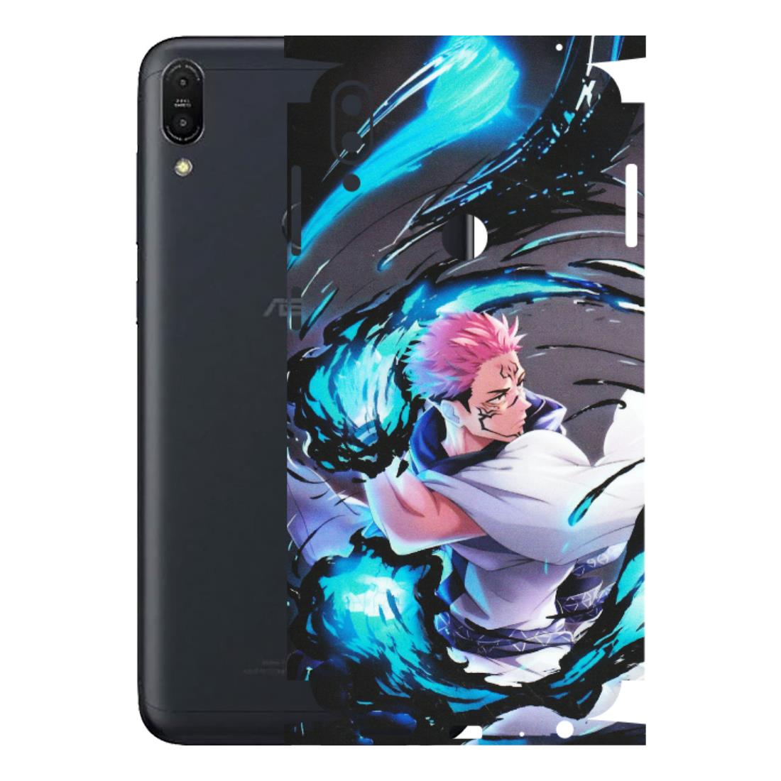ASUS Phone Skins (All Models) - New Jujutsu Kaisen Grey Blue Anime - Matte Finish (M-127) Asus ZENFONE MAX PRO (M1)