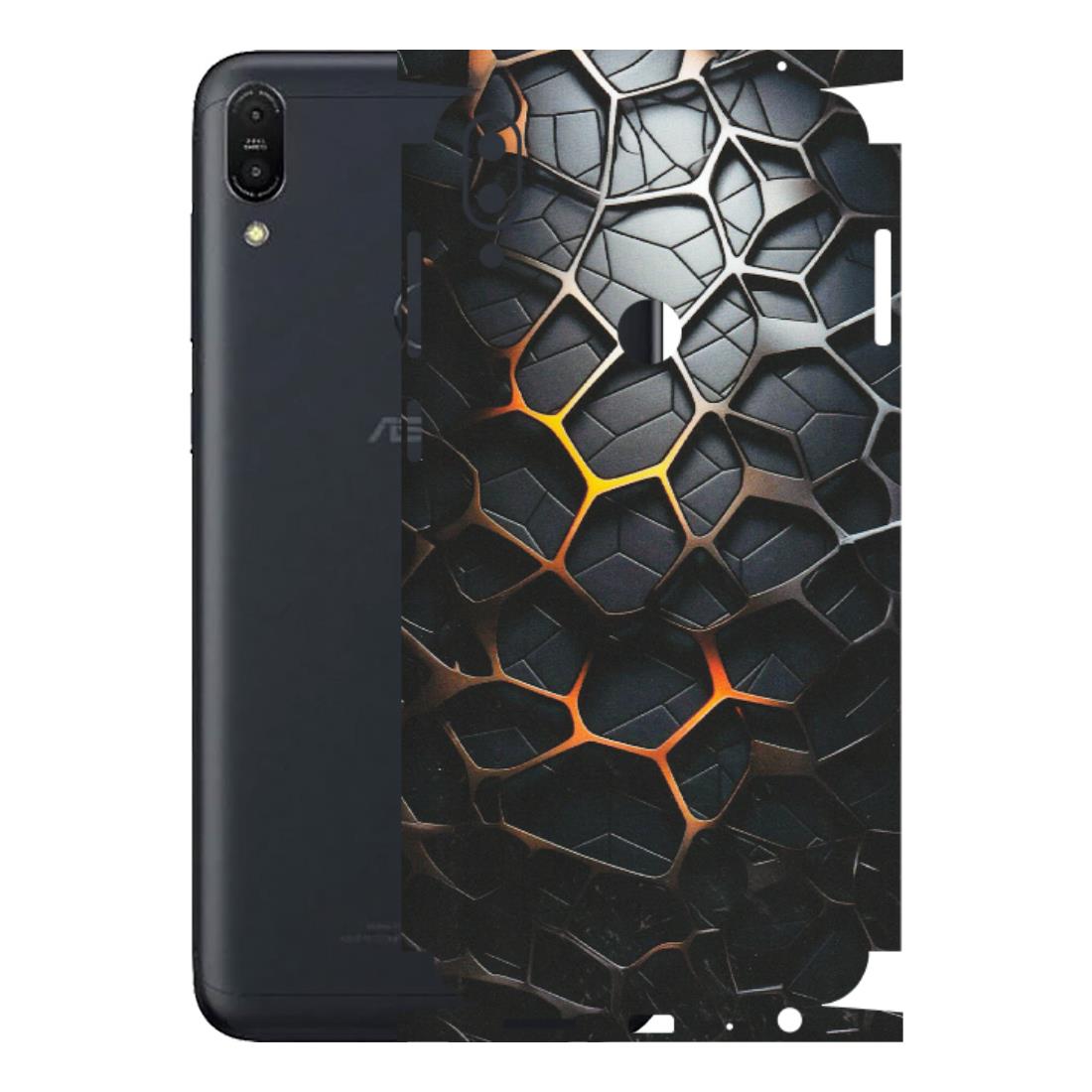 ASUS Phone Skins (All Models) - New Abstract Graphite Tiles - Matte Finish (M-130) Asus ZENFONE MAX PRO (M1)