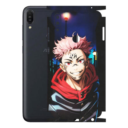 ASUS Phone Skins (All Models) - Yuji Itadori Funny Face Anime - Matte Finish (M-152) Asus ZENFONE MAX PRO (M1)