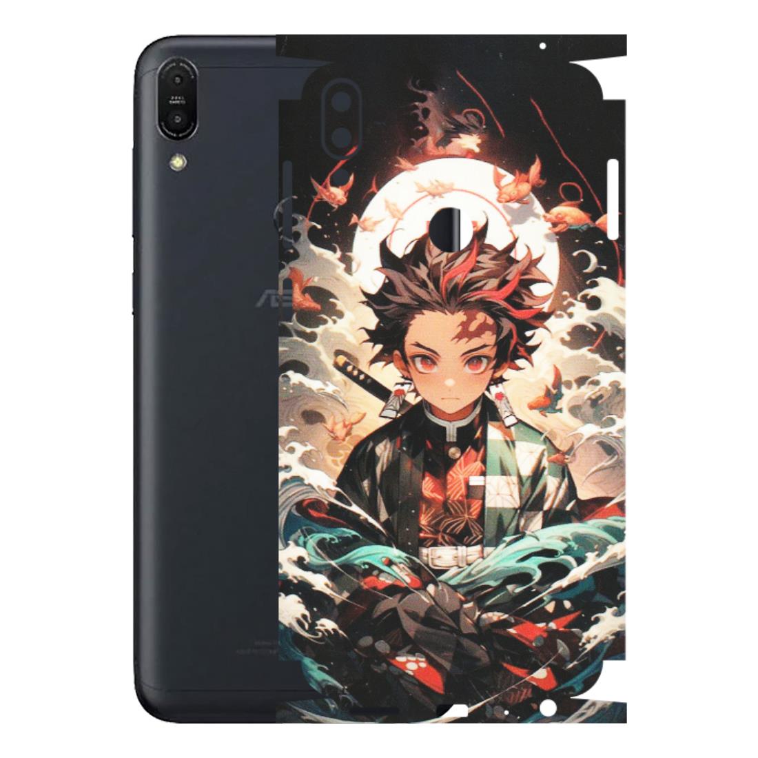 ASUS Phone Skins (All Models) - Tanjiro Demon Slayer Anime - Matte Finish (M-158) Asus ZENFONE MAX PRO (M1)