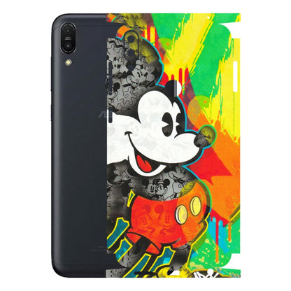 ASUS Phone Skins (All Models) - Multiple Mickey With Colourful Texture - Matte Finish (M-84) Asus ZENFONE MAX PRO (M1)