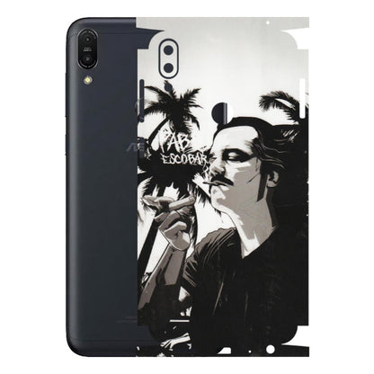 ASUS Phone Skins (All Models) - Pab Escobar - Transparent Finish (T-05) Asus ZENFONE MAX PRO (M1)