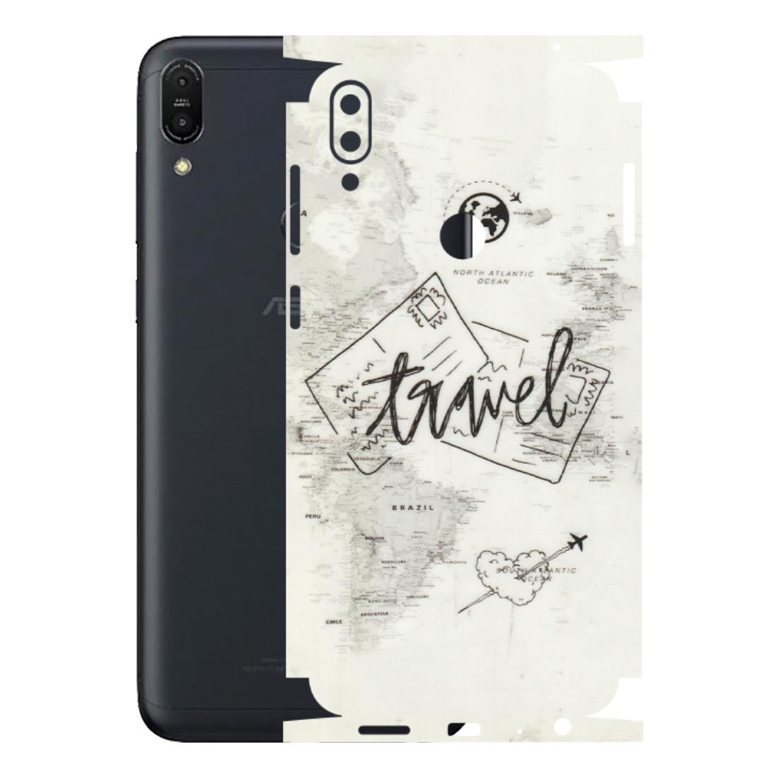 ASUS Phone Skins (All Models) - Travel Ticket - Transparent Finish (T-06) Asus ZENFONE MAX PRO (M1)