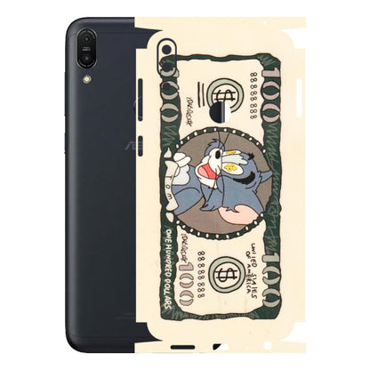 ASUS Phone Skins (All Models) - One Hundred Dollar Tom - Transparent Finish (T-16) Asus ZENFONE MAX PRO (M1)