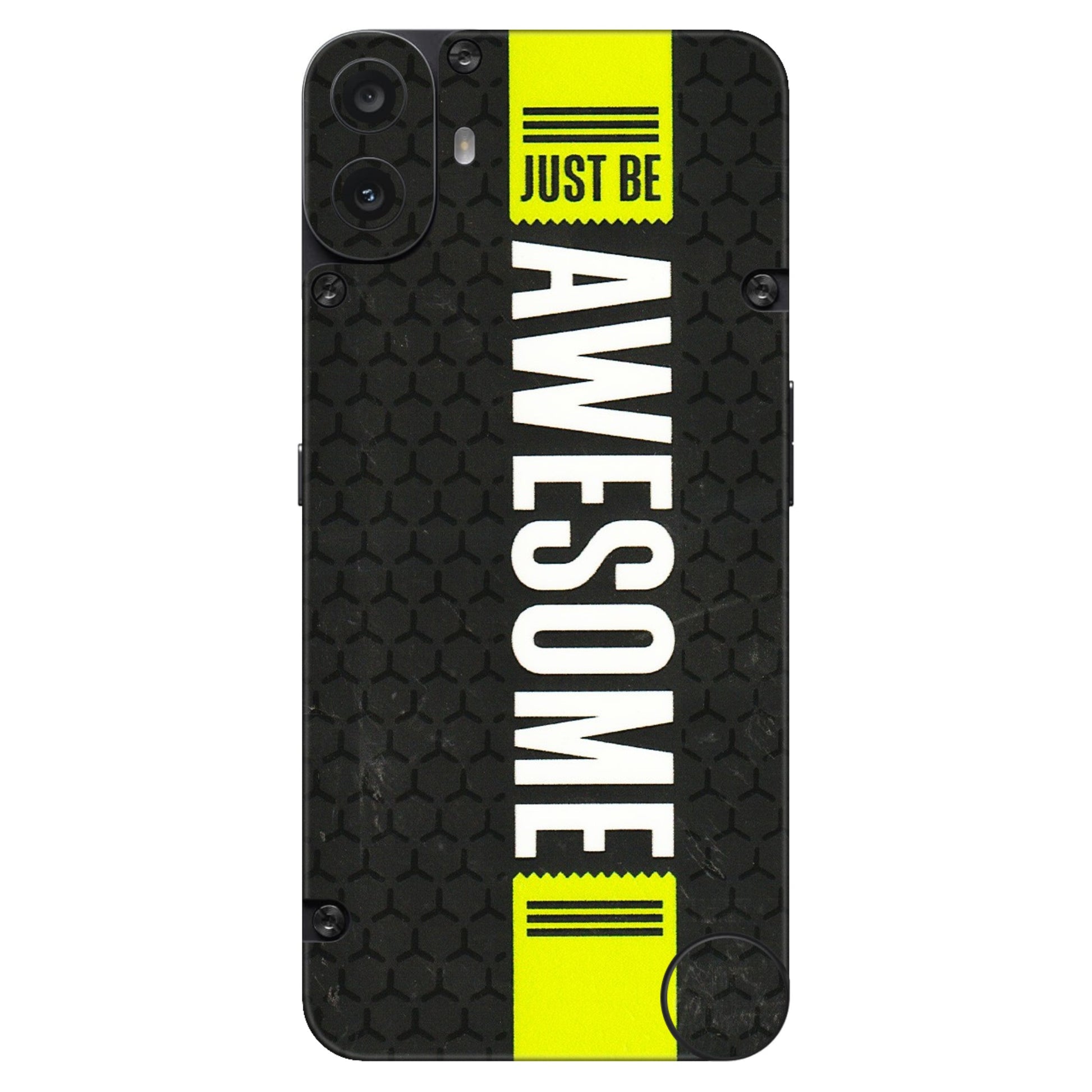CMF by Nothing Phone Skins - Just Be Awesome - 3D Embossed Finish (L-101) CMF Phone 1