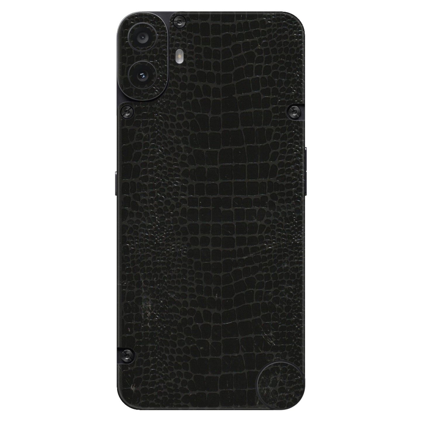 CMF by Nothing Phone Skins - Snake Leather Black - 3D Embossed Finish (L-107) CMF Phone 1
