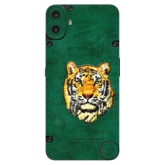 CMF by Nothing Phone Skins - Leather Feel Tiger - 3D Embossed Finish (L-111) CMF Phone 1