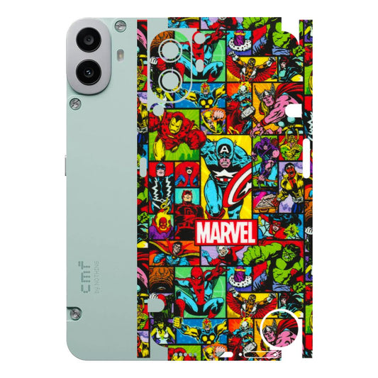 CMF by Nothing Phone Skins - MARVELOUS Comic Characters - 3D Embossed Finish (L-129) CMF Phone 1