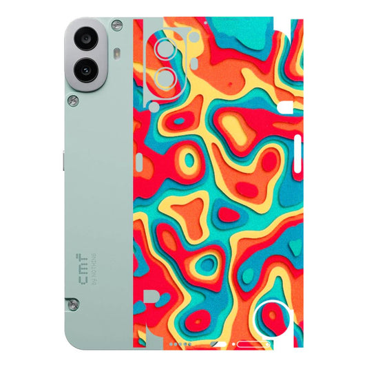 CMF by Nothing Phone Skins - Abstract Swirl - 3D Embossed Finish (L-150) CMF Phone 1