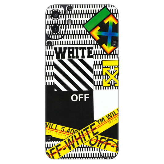 CMF by Nothing Phone Skins - White Off Abstract - 3D Embossed Finish (L-172) CMF Phone 1