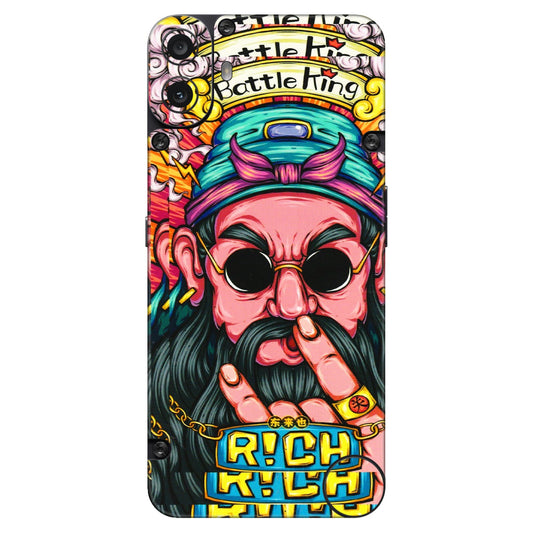 CMF by Nothing Phone Skins - Battle King Dude Face - 3D Embossed Finish (L-178) CMF Phone 1