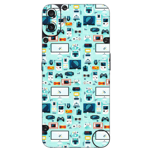 CMF by Nothing Phone Skins - Gadgets Doodle - 3D Embossed Finish (L-184) CMF Phone 1