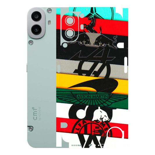 CMF by Nothing Phone Skins - Multi Designer Brands 3D - 3D Embossed Finish (L-187) CMF Phone 1