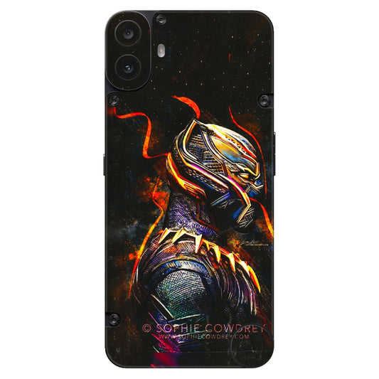 CMF by Nothing Phone Skins - Black Panther - 3D Embossed Finish (L-190) CMF Phone 1