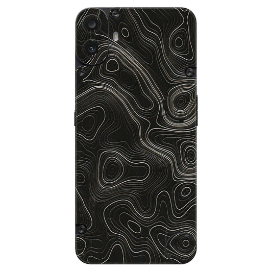 CMF by Nothing Phone Skins - Black Swirl - 3D Embossed Finish (L-196) CMF Phone 1
