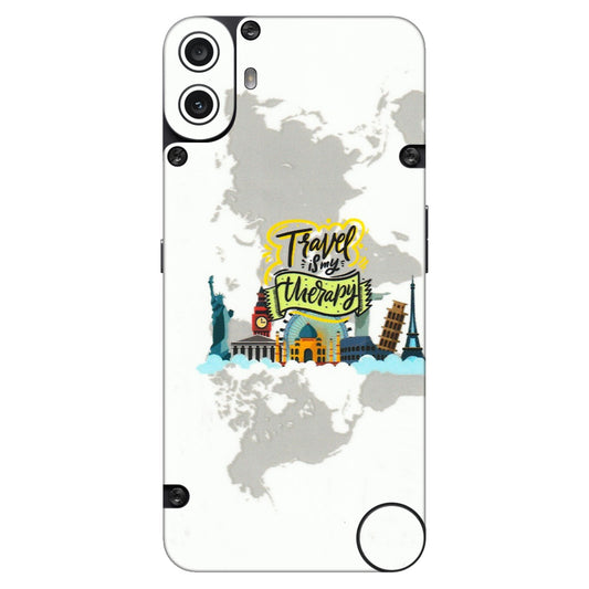 CMF by Nothing Phone Skins - Travel Therapy - 3D Embossed Finish (L-199) CMF Phone 1