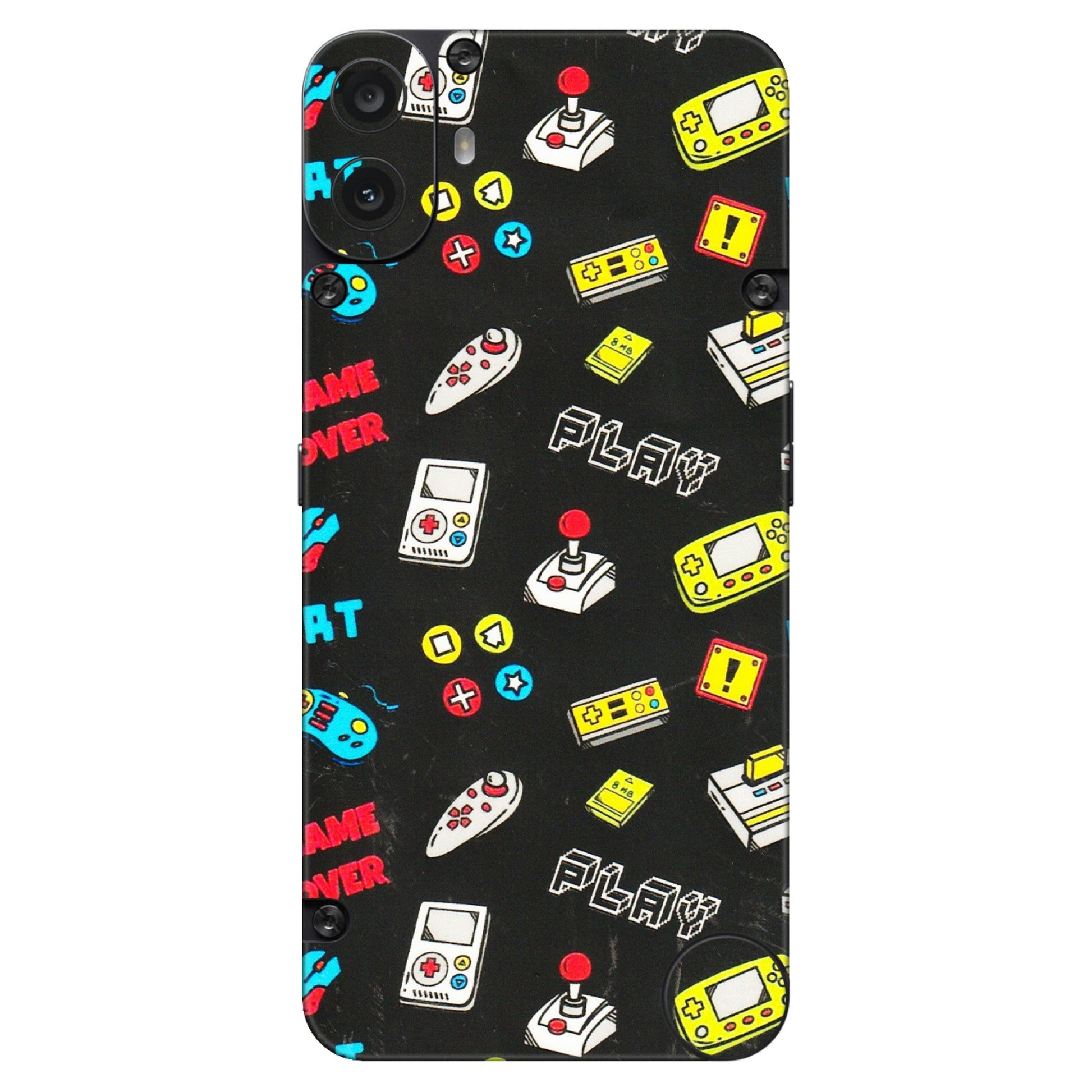 CMF by Nothing Phone Skins - Gaming Doodles - 3D Embossed Finish (L-224) CMF Phone 1