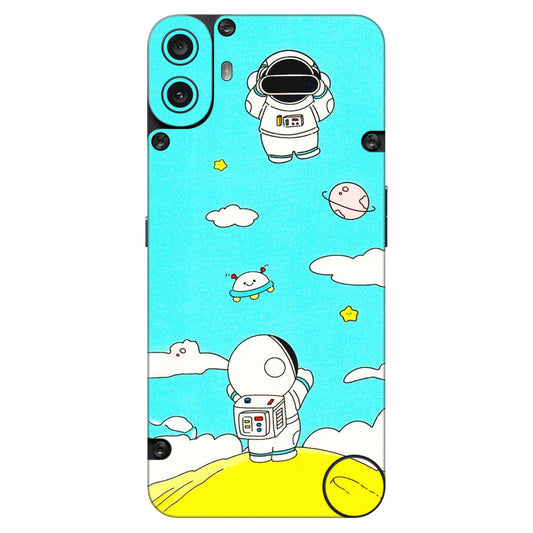 CMF by Nothing Phone Skins - Blue Skies Astro Float - 3D Embossed Finish (L-230) CMF Phone 1