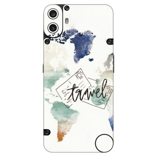 CMF by Nothing Phone Skins - Travel The World - 3D Embossed Finish (L-232) CMF Phone 1