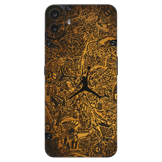 CMF by Nothing Phone Skins - Premium Gold Basketball Player - 3D Embossed Finish (L-236) CMF Phone 1