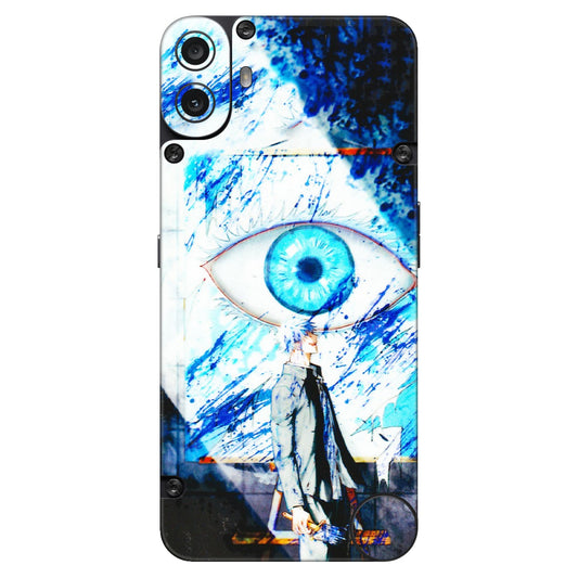 CMF by Nothing Phone Skins - Gojo Satoru evil eye - 3D Embossed Finish (L-239) CMF Phone 1