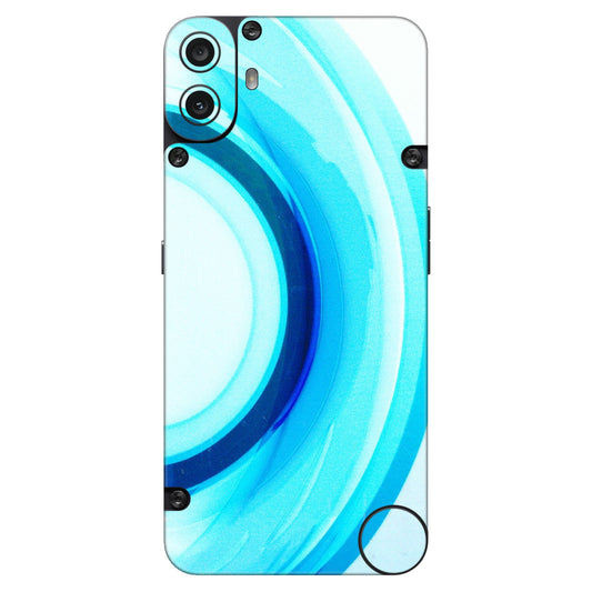 CMF by Nothing Phone Skins - The Blue Curve - 3D Embossed Finish (L-244) CMF Phone 1